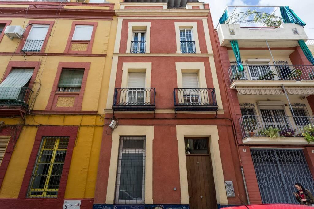 Pretty Duplex In Bohemian District-City Center セビリア エクステリア 写真